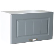 Corp superior 60 cu 1 usa orizontala pentru hota Zebra MDF gri dungi Corp superior 60 cu 1 usa orizontala pentru hota Zebra MDF gri dungi